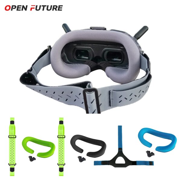 Cubierta de máscara facial para DJI FPV gafas V2 V1 Drone, gafas de vuelo, esponja de espuma, almohadilla para los ojos, accesorios de repuesto cómodos