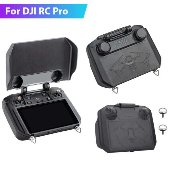 Cubierta protectora plegable para DJI RC Pro, cubierta protectora antiarañazos para Mavic 3, Mini 3 Pro, Air 2S, Protector de pantalla para controlador