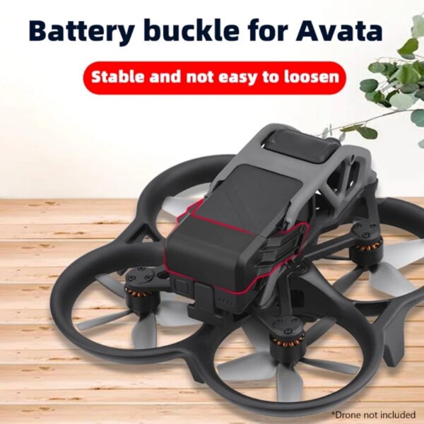 DJI Avata Drone Battery Anti-tripping Fixing Buckle for DJI Avata Fly Battery Protective Reinforcement Clip Accessories