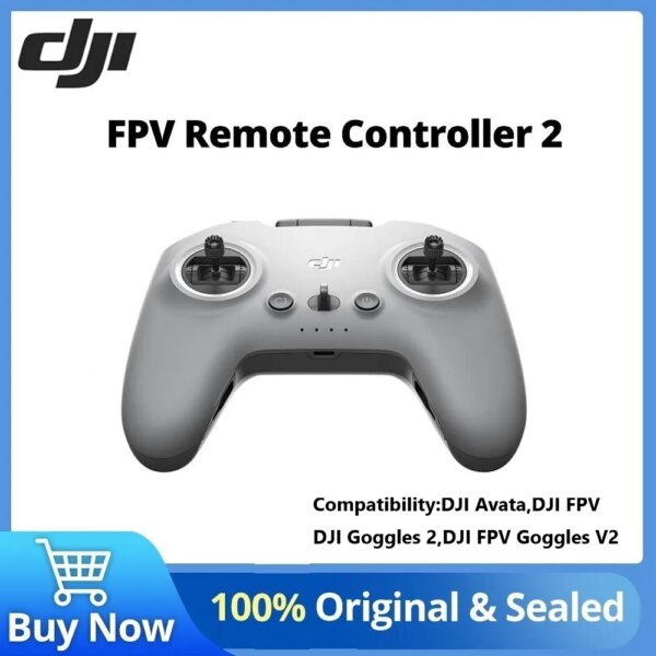 DJI FPV AVATA Remote Controller 2 for DJI FPV and Goggles V2 Offer High Accuracy Control and Ultra Low Latency of 7ms Original