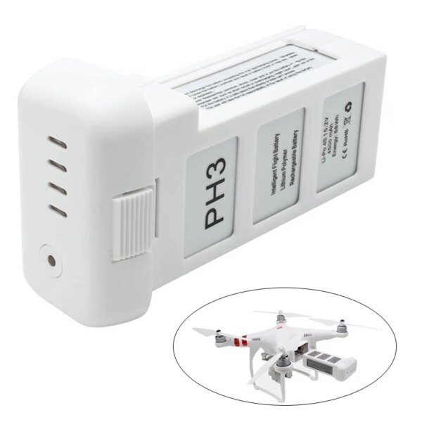 DJI Phantom 3 Battery Professional Advance Standard Version 4500mAh 15.2V 4S Intelligent Bateria For FPV Racing RC Camera Drone