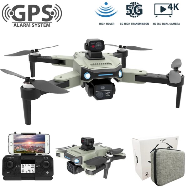 Drone 4K Professional GPS 8K HD Camera ESC Gimbal UAV Laser Obstacle Avoidance 5G WIFI Smart Flyback Brushless RC Quadcopter