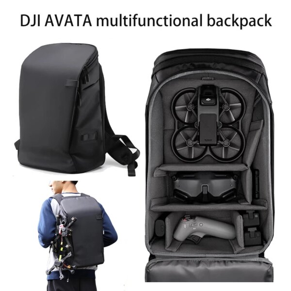 Drone Accessories For DJI Avata Storage Bag DJI FPV Accessory Bag Flight Goggles Multifunctional Backpack