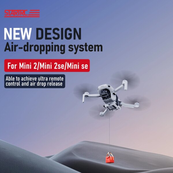 Drone Dropping System Payload Delivery Thrower Air Dropper Device for DJI Mini 2 se/mini 2/mini se Drone  for Fishing wedding