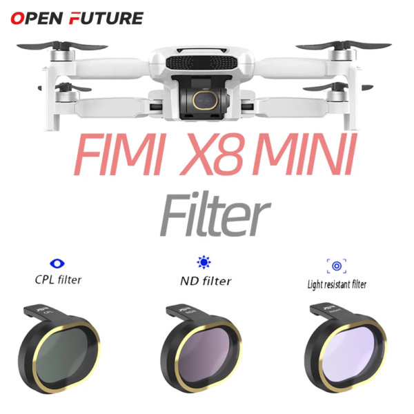 Drone Filters Neutral Density Polar UV CPL ND NDPL4/8/16/32/64/ Star Night Camera Lens Filter Kit For FIMI X8 Mini/FIMI X8 V2