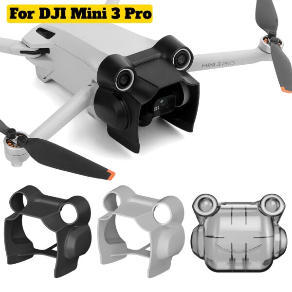 Drone Lens Cover For Mini 3 Pro Anti-glare Lens Hood Gimbal Protective Cover Sunshade Sunhood for DJI Mini 3 Pro Accessories