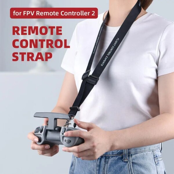 Drone Remote Control Controller Strap Professional Lanyard Strap Neckstrap for DJI FPV Remote Control