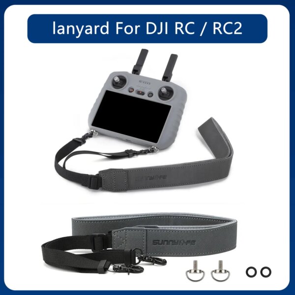 Drone Remote Controller Lanyard Neckstrap Sling Strap for DJI Mini 4 Pro Neck Strap RC 2 Remote Controller Lanyard Accessories