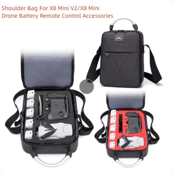 Drone Shoulder Bag For Fimi X8Mini Backpack Messenger Travel Storage Bag Carrying HandBag Case for Fimi X8 Mini V2 Accessories