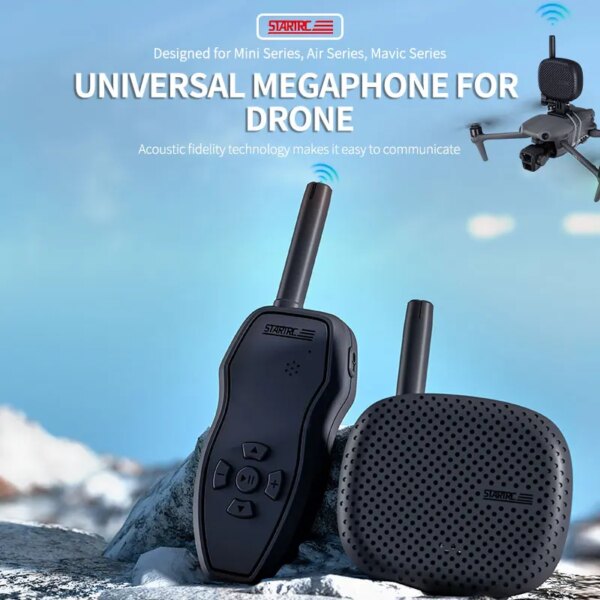 Drone Speaker Megaphone Voice Loudspeaker For DJI Mavic Series Megaphone Wireless Voice Speaker Shouting Device Drone Accessory