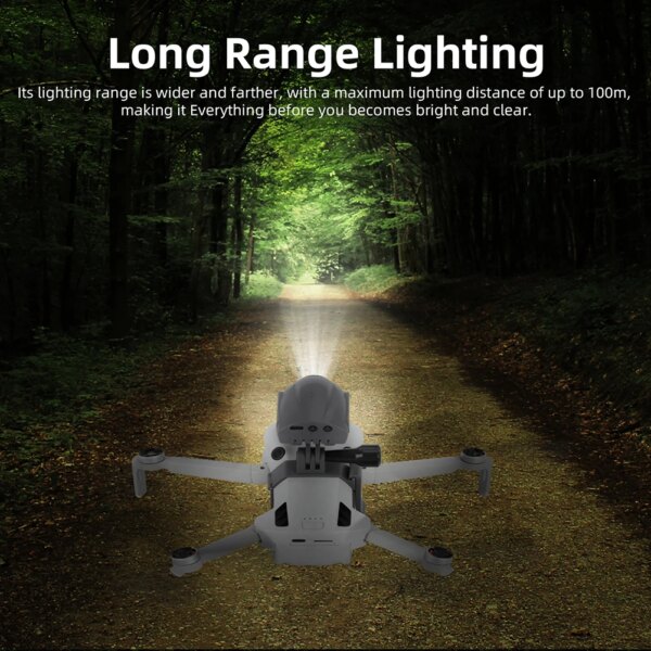 Drone Strobe Light Drone Night Flight Rechargeable Lamp Accessories For DJI Mini 4 Pro/3Pro/Air 3/Avata/Mavic 3 Pro/3Classic/3