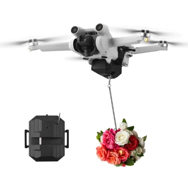 Drone Thrower System for Mini 3 Pro Mini 2/-SE Mavic-Pro Air Drones Fishing-Bait Wedding Ring Gift Deliver Hook Throw Dropship