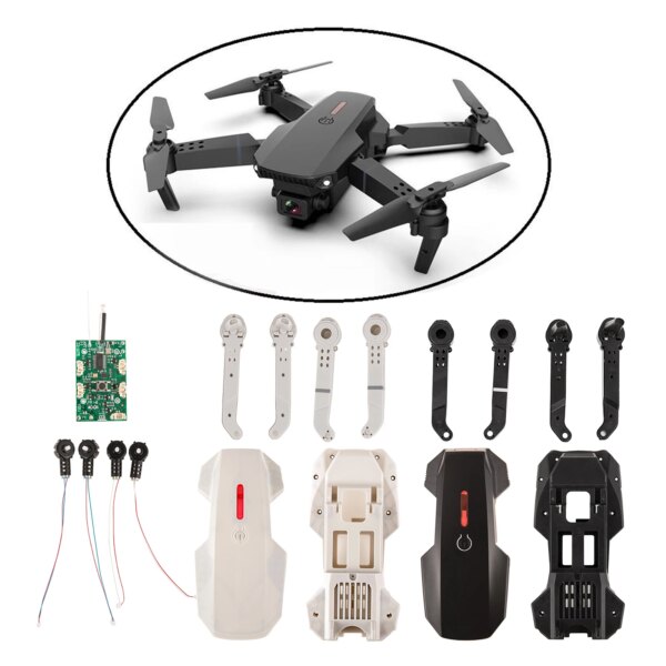 E88 Pro Drone Arm / Motor / Circuit Board / Shell Cover Repacement Parts