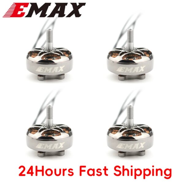 EMAX ECO II Series 2807 Motor 1/4pcs 1300KV/1500KV/1700KV Brushless Motor for RC Drone FPV Racing Parts