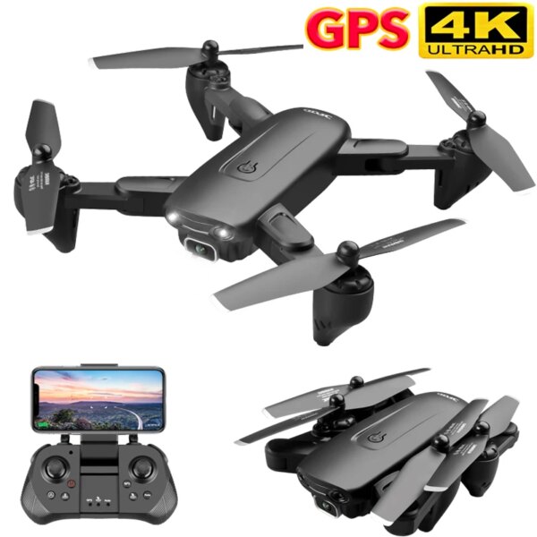 F6 GPS Drone 4K Camera HD FPV Drones with Follow Me 5G WiFi Optical Flow Foldable RC Quadcopter Professional Dron