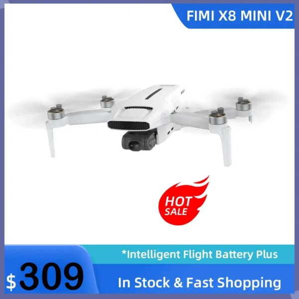 FIMI New X8 MINI V2 Drone 250g 9km GPS Transmission 4k Camera Mini Drone Gimbal Professional Quadcopter with Remote Control 2023