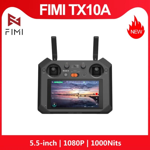 FIMI TX10A 1000 Nits High-brightness 5.5 inch Built-in Screen Remote Controller Transmitter for FIMI X8 SE 2022 V2/ 2022/ X8 PRO