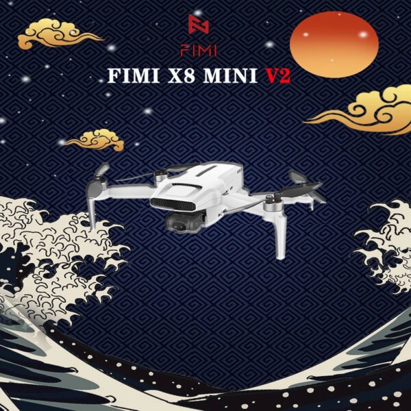 FIMI X8 MINI V2 Camera Drone fuselage main body RC Helicopter 9KM FPV 3-axis Gimbal 4K Camera GPS RC Drone Quadcopter