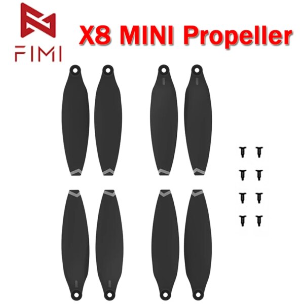 FIMI X8 MINI  V2 & X8 MINI Camera drone Original propeller 8PCS Quadcopter Spare Parts Quick-release CW/CCW Propeller mini drone