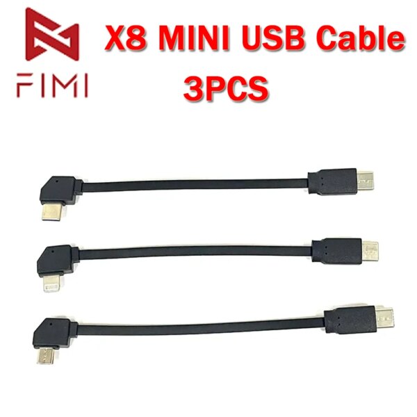 FIMI X8 MINI V2 & X8 MINI Camera Drone Original USB Cable Drone Spare Parts Camera Drone Type C Usb Microusb Line