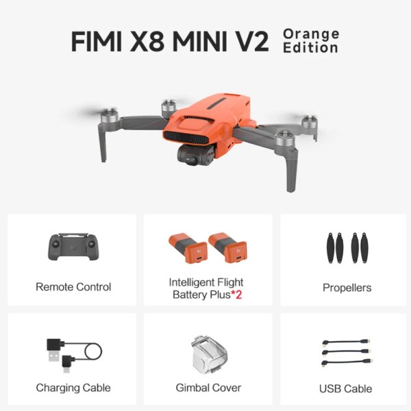 FIMI X8 MINI V2 inteligentna bateria lotnicza Plus akumulator część zamienna do zdalnie sterowanego quadcoptera bateria akumulator litowo-jonowy 2S