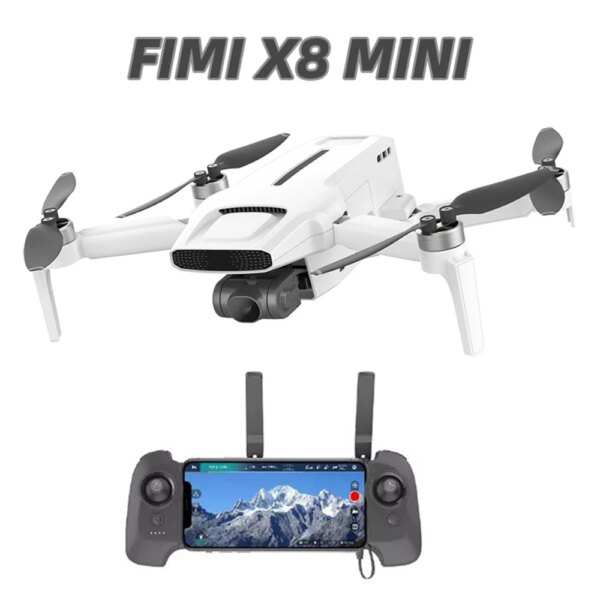 FIMI X8 Mini Drone 4k Camera Drone GPS 8km FPV Dron Professional Aerial Photography 3-Axis Gimbal RC Helicopter Quadcopter