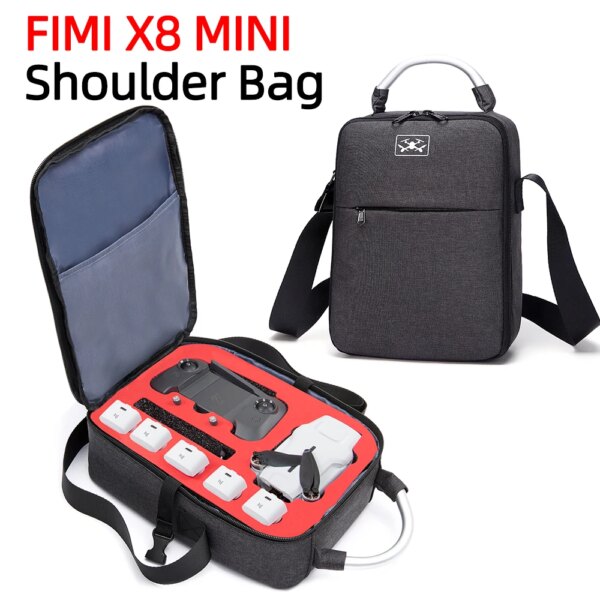 FIMI X8 Mini drone Bag Outdoor Travel Shoulder Bag  Fimi X8 mini Body Remote Control Storage Bag  for fimi x8 mini Accessories