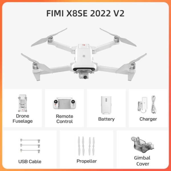 FIMI X8 Pro Drone with 1/1.3\