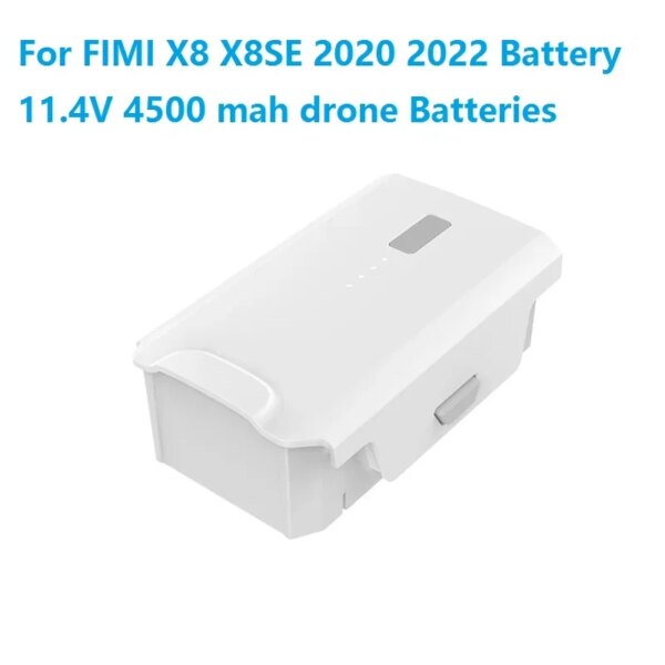 بطارية شحن ذكية لبطارية FIMI X8 SE ، V2 ، 33 دقيقة وقت الطيران ، 11.4 فولت ، 4500mAh ، 2022