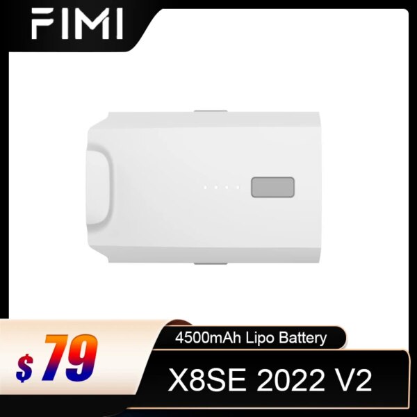 FIMI X8se 2022 V2 Drone Battery 4500mAh Rechargeable Intelligent Flight Battery for X8se 2022 V2 Camera Drone