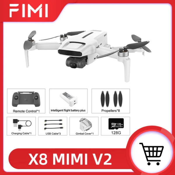 FIMI x8 Mini Pro/MINI V2 Drone 4k Profesional Camera Drone GPS Helicopter Remote Control RC Quadcopter