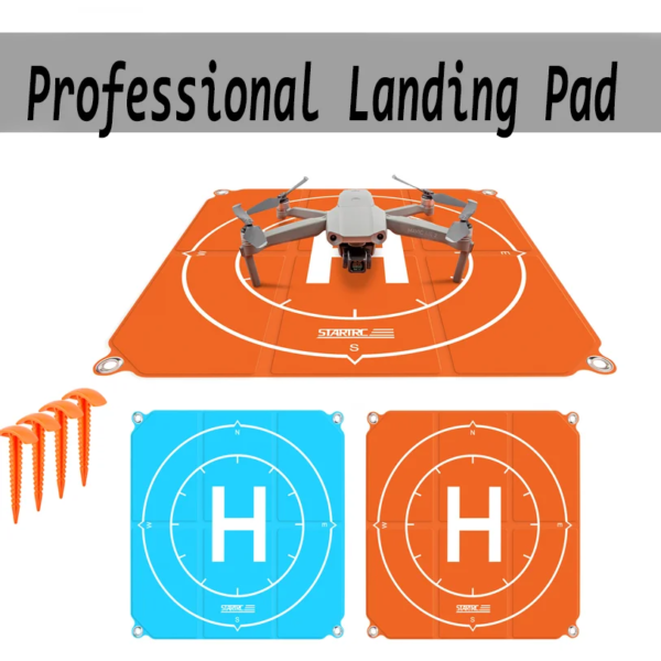 Fast-fold Drone Landing Pad For DJI Air 2S 50/65cm Luminous Parking Apron Pad For FIMI X8 Mavic Mini Air 2 Phantom Inspire