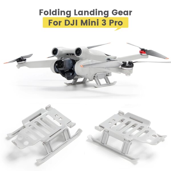 Foldable Landing Gear Quick Release Height Extended Leg Protector Propeller Fixer for DJI Mini 3 Pro Drone Accessory