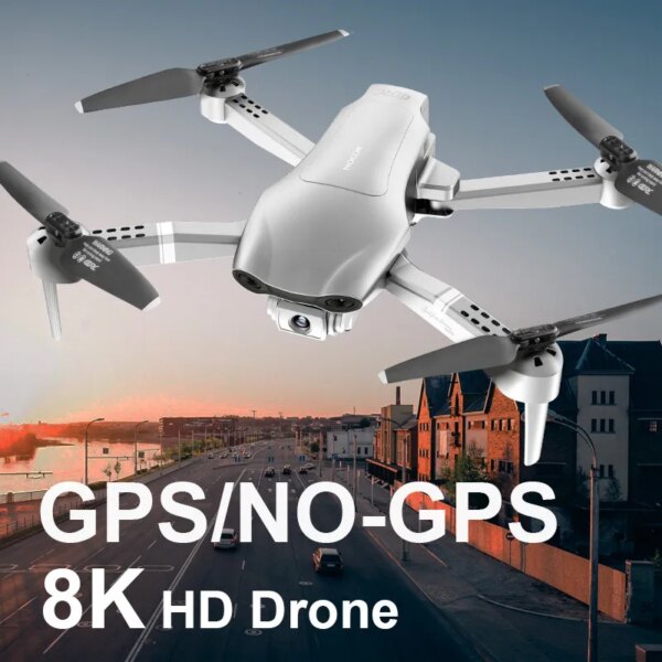 For 4DRC F3 Drone 8K GPS Professional HD Aerial Photography 4K HD Dual Camera WIFI FPV Dron Folding RC Quadcopter Toys Gift