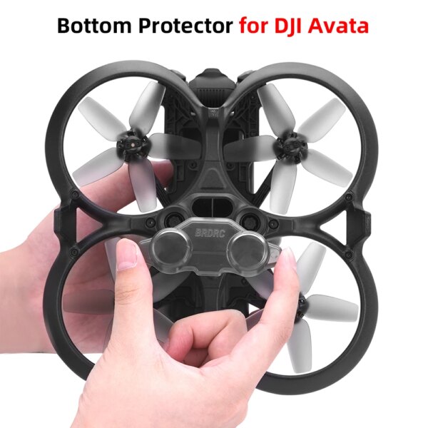 For DJI Avata Bottom Protective Cover Vision Sensor Protector Bottom Dustproof Cap Drone Accessory