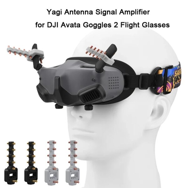 For DJI Avata Goggles 2 Flight Glasses Yagi Antenna Amplifier  Signal Booster Distance  Range Extender Drone Accessories