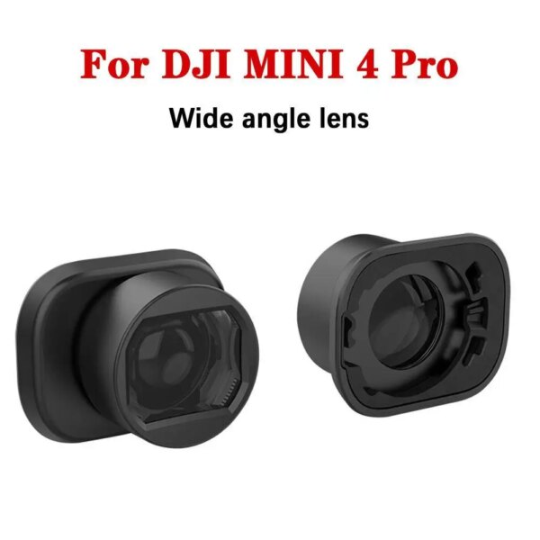 For DJI Mini 4pro Drone External Wide-angle Lens Filter Get More Of The Scene HD Professional Lens For DJI Mini 4 Pro Accessory