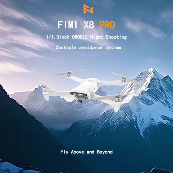 For FIMI X8 Pro Camera Drone professional 4K HD Camera 3-Axis Gimbal Quadcopter GPS Smart Avoiding Obstacles RC Quadcopter