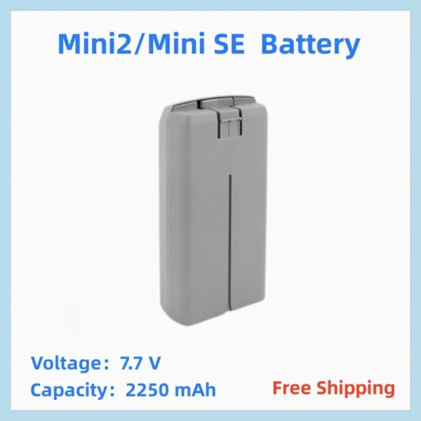 Free Shipping Mini 2 battery Mini SE Battery Intelligent Flight Battery 2250mah 31 Minute Flight Time for Mini 2/Mini SE Drone