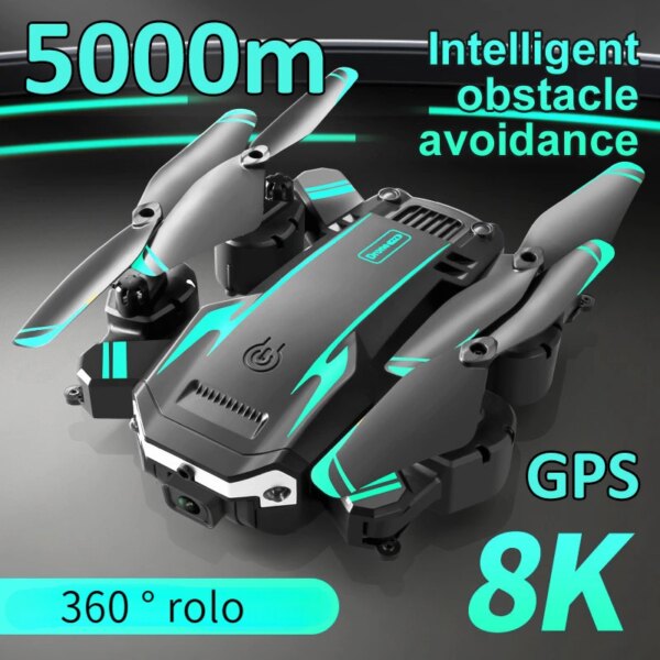 G6 Drone 8K 5G GPS Dron Professional HD Aerial Photography Obstacle Avoiding Camera Helicopter RC Quadcopter Toy