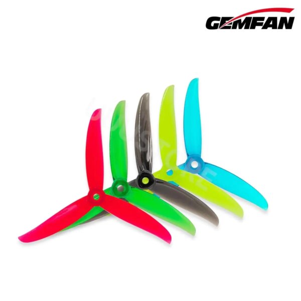 Gemfan Vanover 5136 5.1X3.6X3 3-Blade PC Propeller Polycarbonate for FPV Freestyle Quadcopter Racing Drone 5inch Props DIY Parts