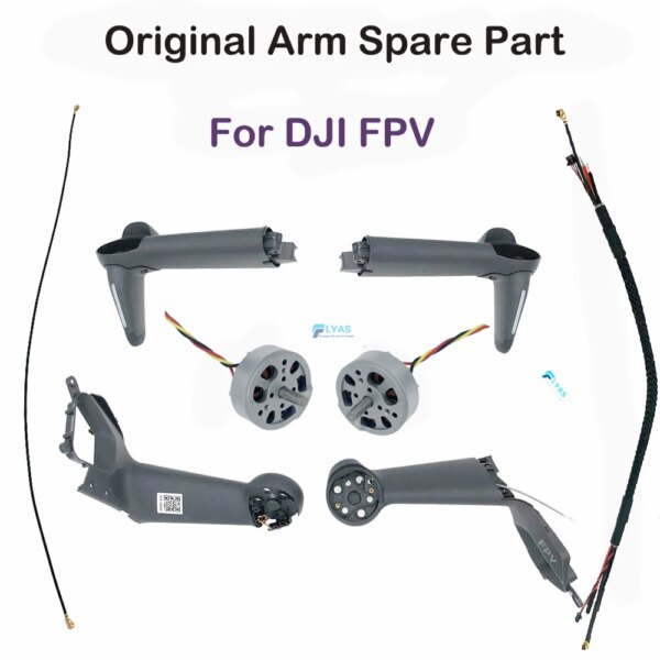 Genuine for DJI FPV Arm Part Left/Right Front/Rear Arm Shell Landing Gear / Antenna Board  Back Arms Spare Parts for Replacement