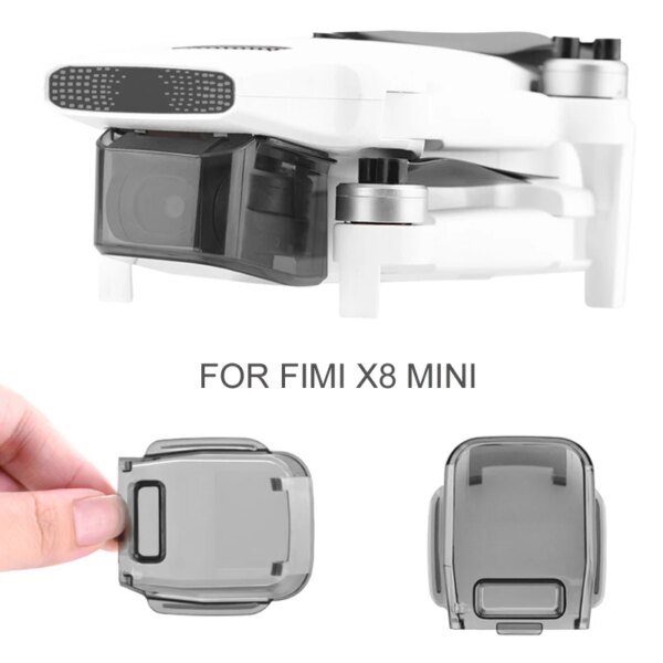 Gimbal Camera Lens Protector Cover Dust-proof Cap For FIMI X8 MINI Drone Gimbal Protectors Transparent Camera Lens Cover