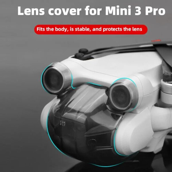 Gimbal Protector Lens Cover Drone Protective Gimbal Lock Cover Anti-Scratch Dustproof for DJI Mini 3 Pro Drone Accessory