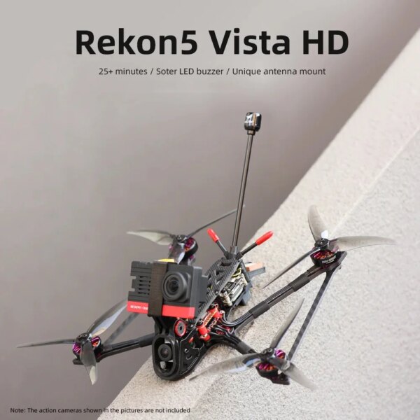 HGLRC Rekon 5 Mini Long Range Quad Digital Version DJI O3 AIR UNIT 4S/6S 2004 Motor GPS For RC FPV Quadcopter Freestyle Drone