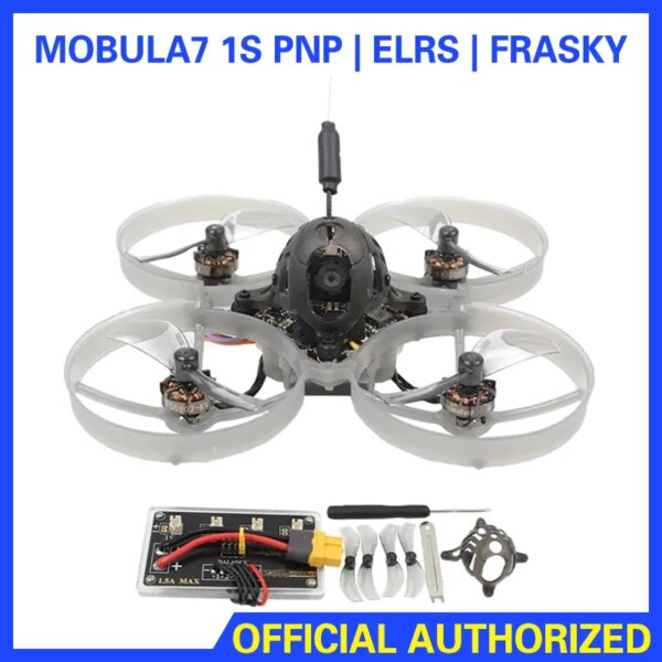 Happymodel Mobula7 1S 75mm Micro FPV Whoop Drone Quadcopter Mobula 7 Runcam Nano3 Brushless Motor Open VTX 2.4G ELRS Receiver RC