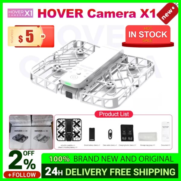 Hover Air X1 Camera X1 HOVERAir X1 Flying Drone Camera live Preview Selfie anti-shake HD Revolutionary Flying outdoor travel