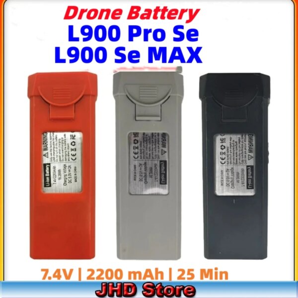 JHD Original L900 Pro Se Max Battery For L900 Pro Se MAX Battery Drone 2200mAhBattery Accessories L900 Se Battery