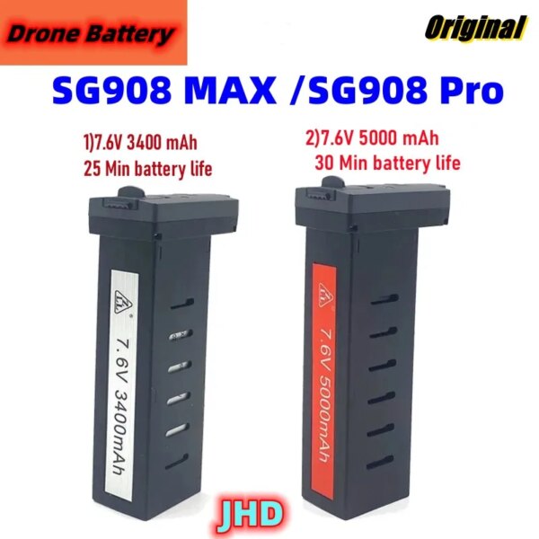 JHD SG908 Max/SG908 Pro Battery 4K GPS Drone Original ZLL Battary For SG908 Max Camera Drone Battery SG908 Pro Spare Battery