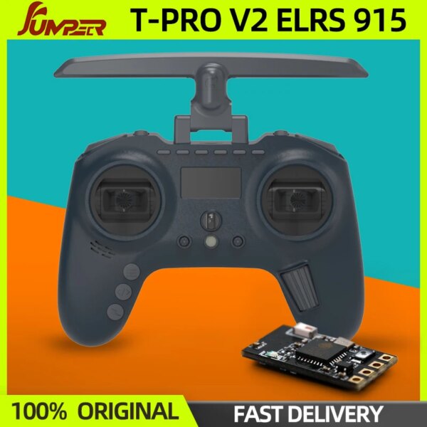 Jumper T-Pro V2 ELRS 915MHz 915 Radio Control OPENTX 1000mW Multi-Protocol Hall Gimbal Transmitter For RC FPV Drone Airplane